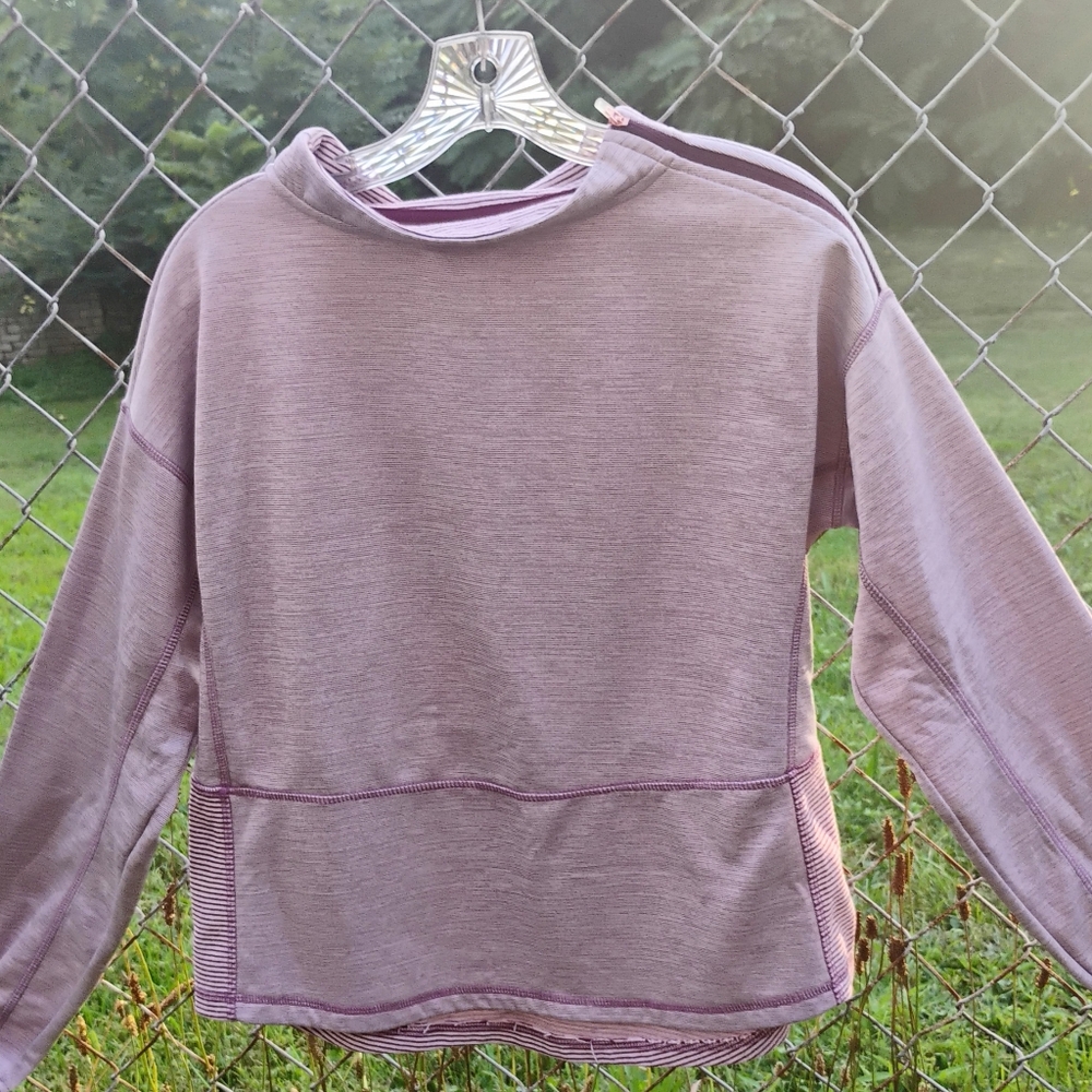 9 Champion Mock Neck Shoulder Zip Sweatshirt|| Womens|| Size:Med